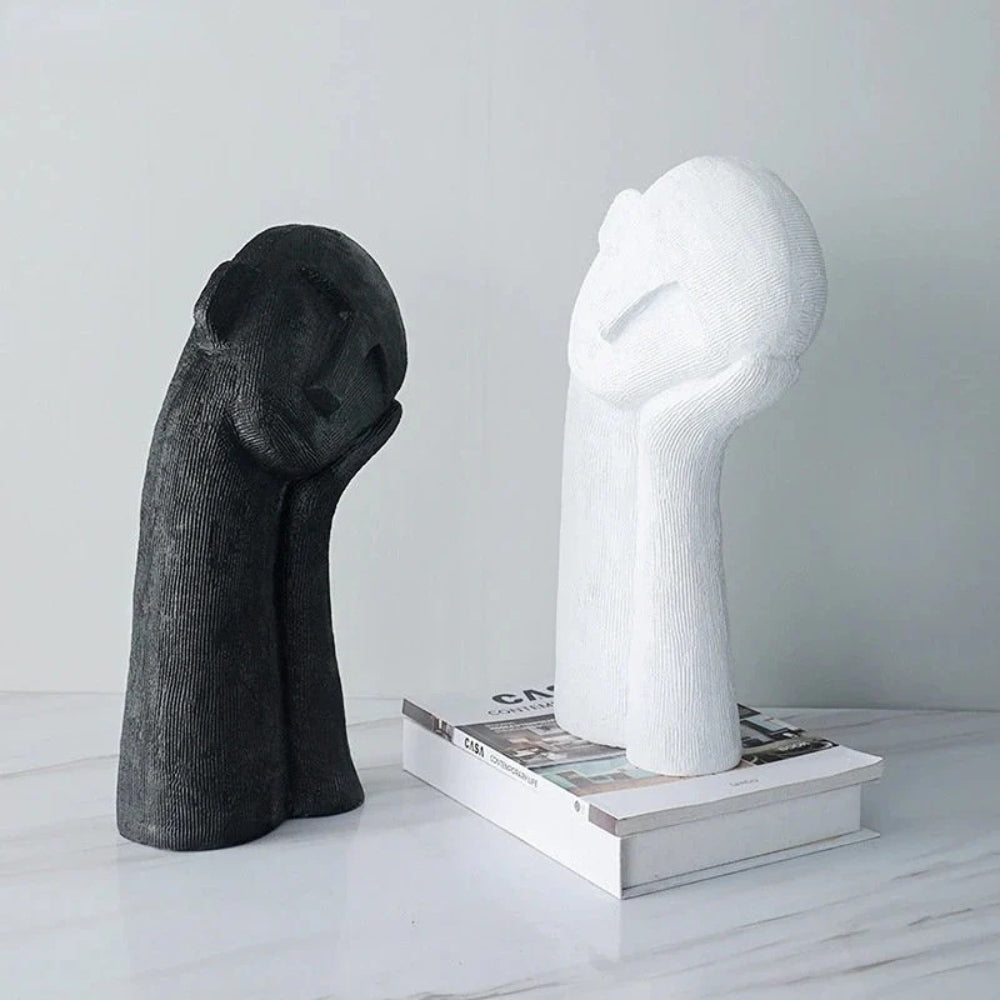 Abstrakt Hvile Figur Skulptur | Luvikno