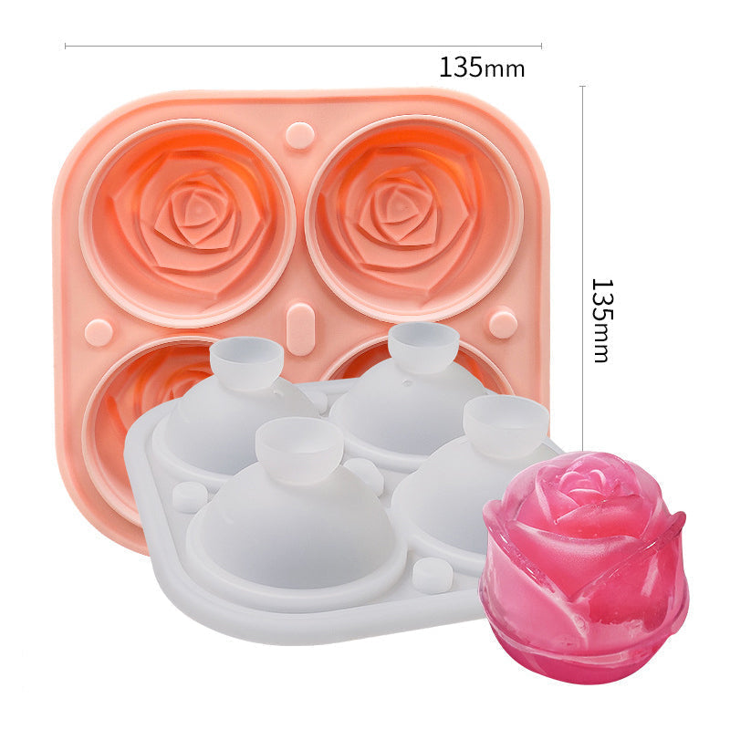 4-roms stor rose isbitform | Luvikno