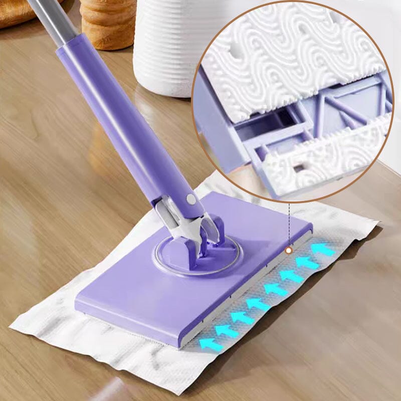 Mini-Mopp med automatisk klutbytte | Luvikno