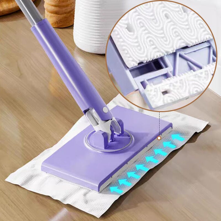 Mini-Mopp med automatisk klutbytte | Luvikno