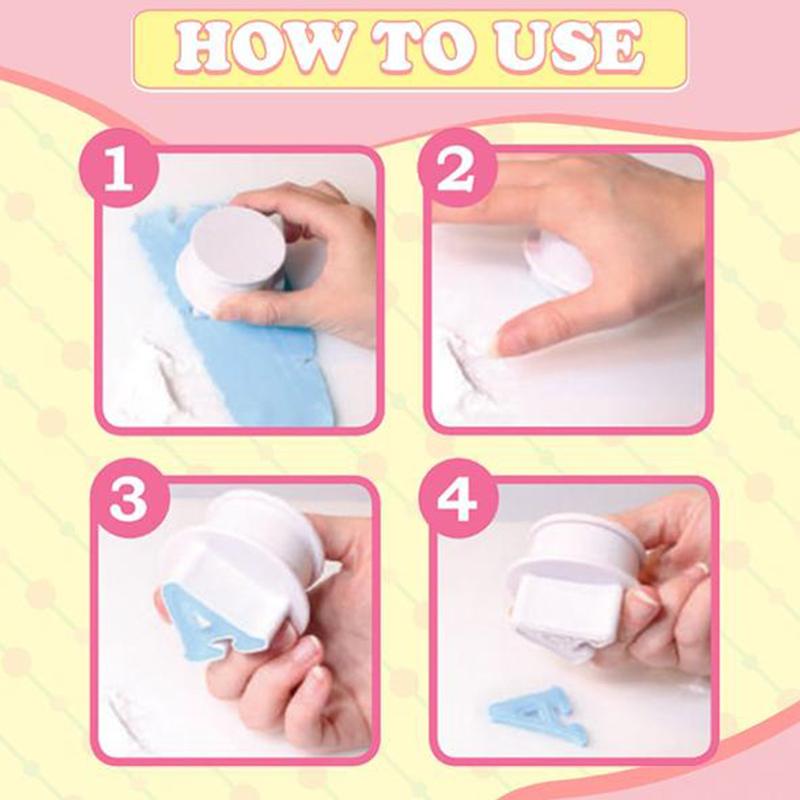 Printing Fondant Cake Tool Set | Luvikno