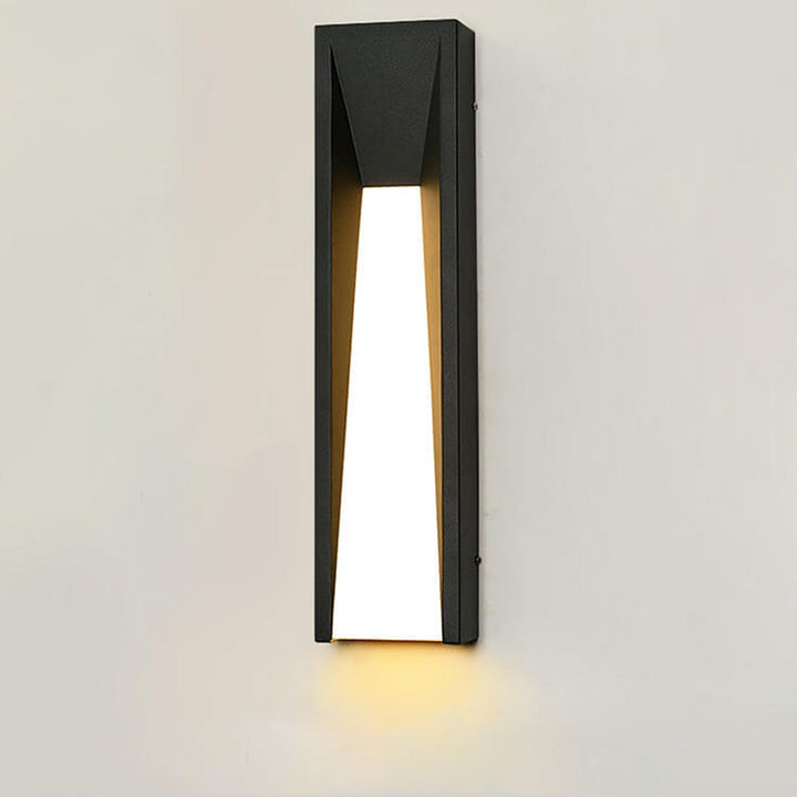 Vanntett Enkel Strip Design LED Utendørs Vegglampe | Luvikno