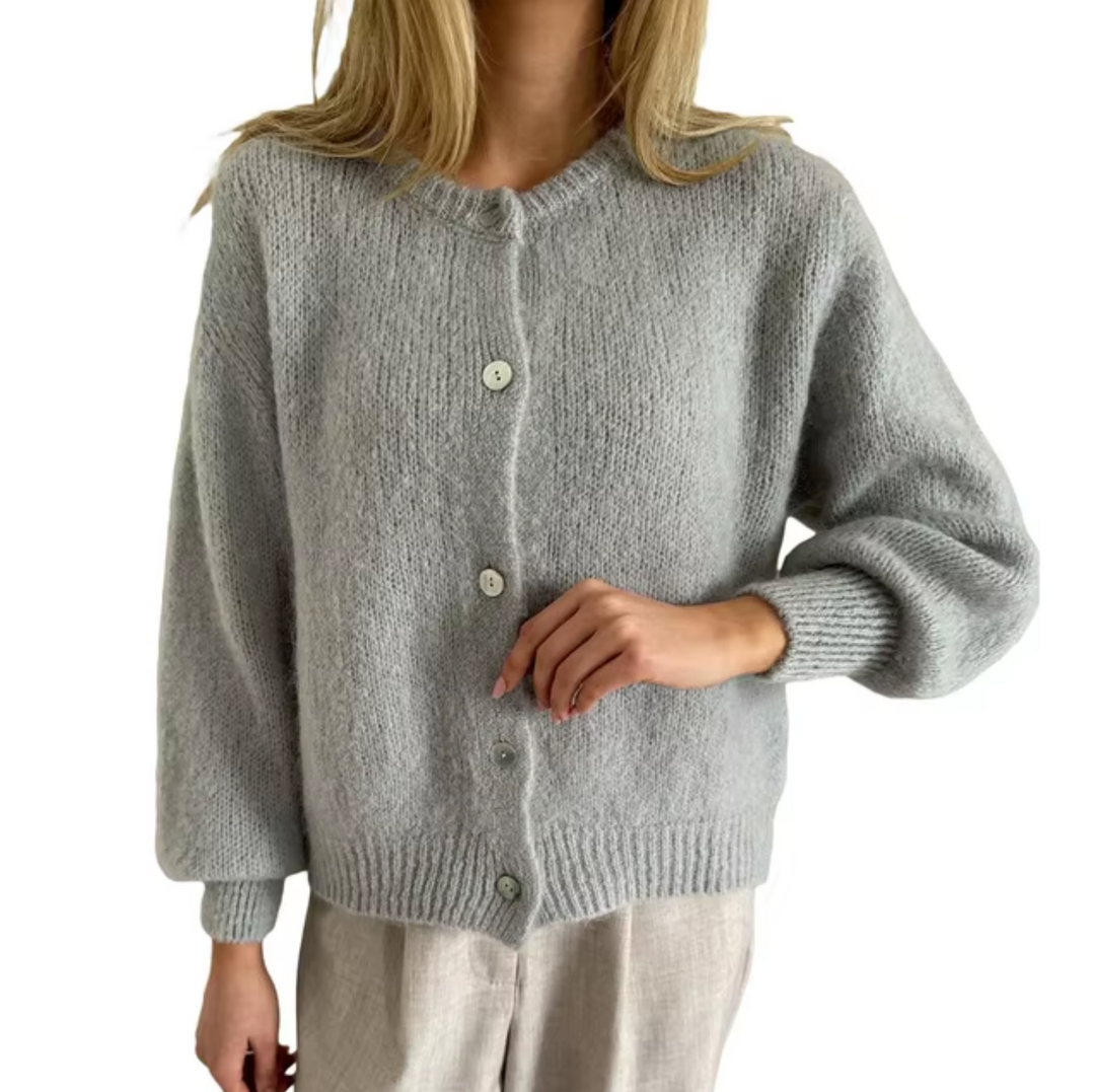 Luvik | Neulecardigan napituksella