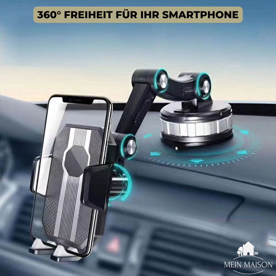 Luvikno | Auto GripTech Handy Holder med Sterk Sugekop og 360° Rotasjon