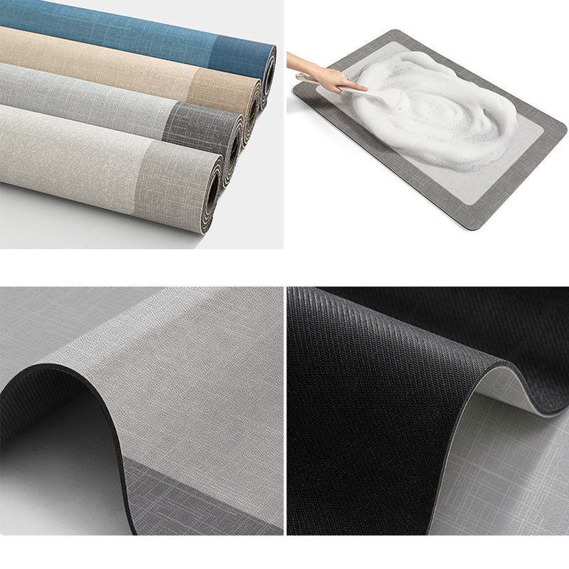 Non-Slip Minimalisme Baderomsgulvmatte - Super Absorberende, Lett å Rengjøre | Luvikno