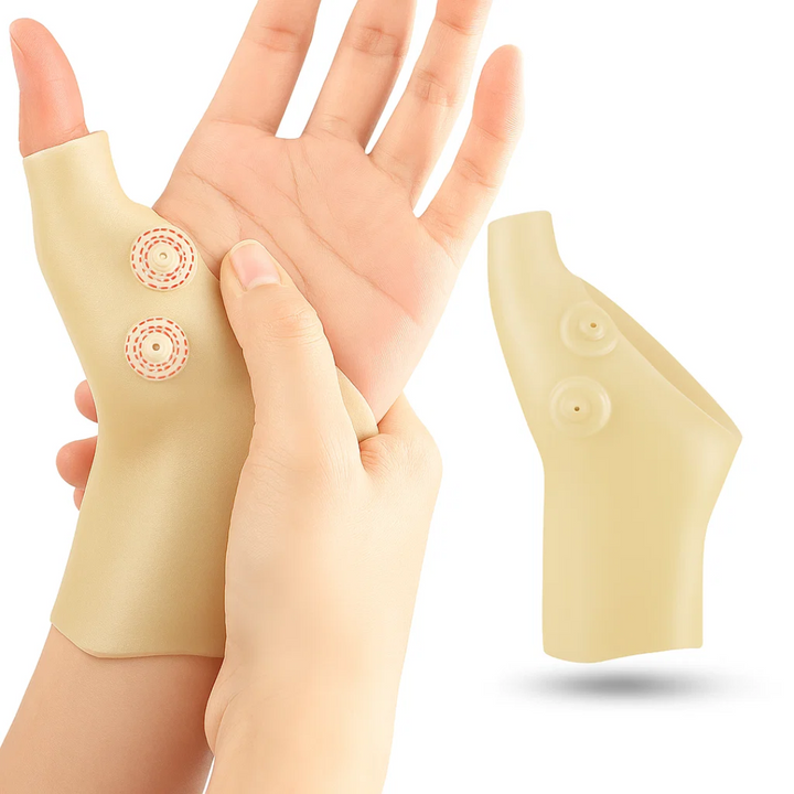 Smertelindring + Kompresjon – Non-Slip Silikon – Artritt & Leddstøtte for Hverdagskomfort Luvikno