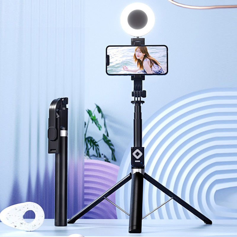 Selfiestang med LED fylllys | Luvikno