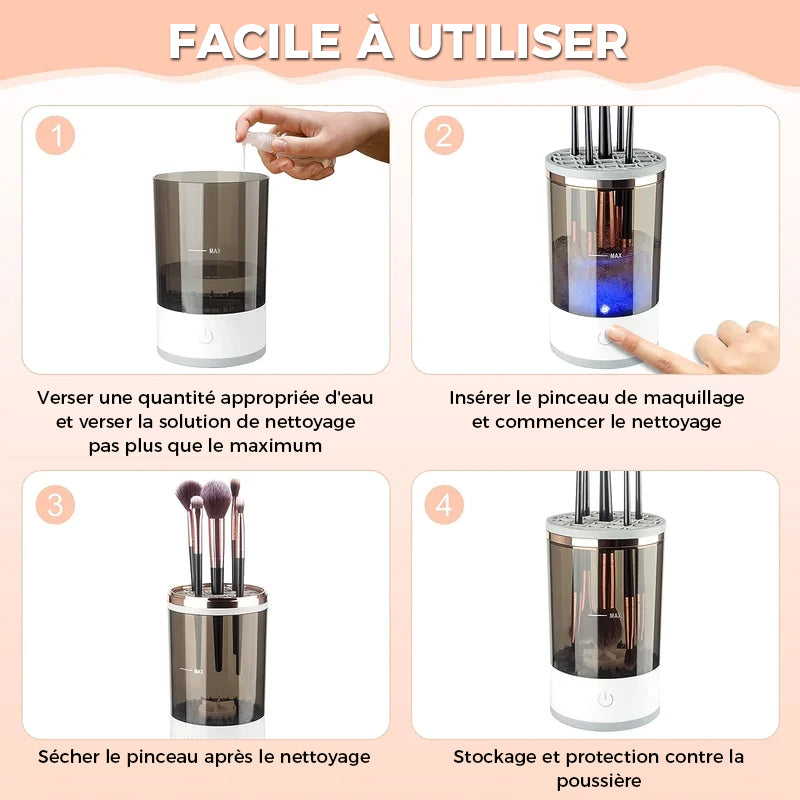 Electric Makeup Brush Cleaner | luvikno