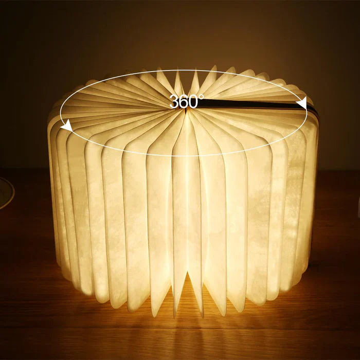 Luvikno | BookGlow LED Boklys - Stilfull belysning med en kreativ vri
