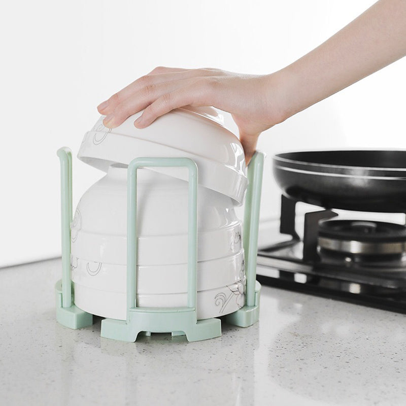 Bowl Plate Holder Drain Rack | Luvikno