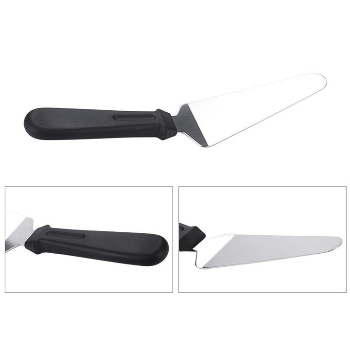 Rustfritt Stål Pizza Spatel og Cutter | Luvikno