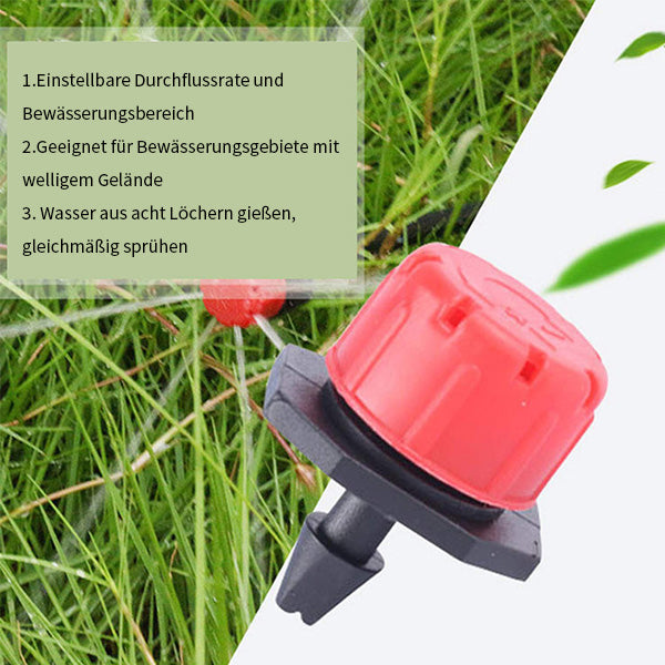 Justerbare dryppennodder for vanning | Luvikno