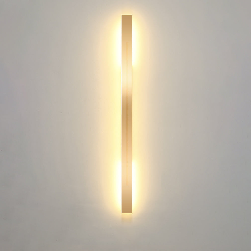 Moderne LED Vegglampe - LumièreGold | Luvikno