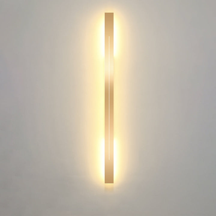 Moderne LED Vegglampe - LumièreGold | Luvikno