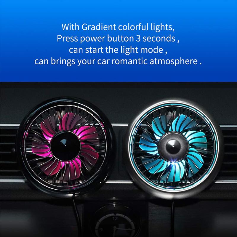 Bil Air Vent USB Vifte | Luvikno