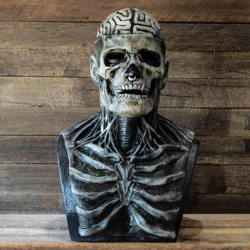 Luvikno | Skeleton Mask - Med denne vil du ha det mest skumle ansiktet i verden!