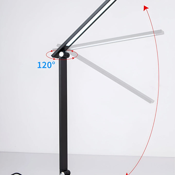 LumaFold – sammenleggbar LED bordlampe med berøringsdemping