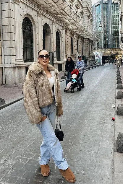 Luvik | Keinonahkatakki