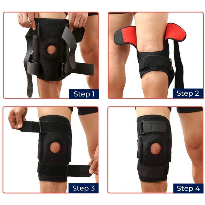 FlexGuard ACL Kneebind | Kneestøtte - Knestabilitet - Reduserer smerte og hevelse - Begrenset bevegelse - Beskytter kneet - Forbedrer restitusjon Luvikno