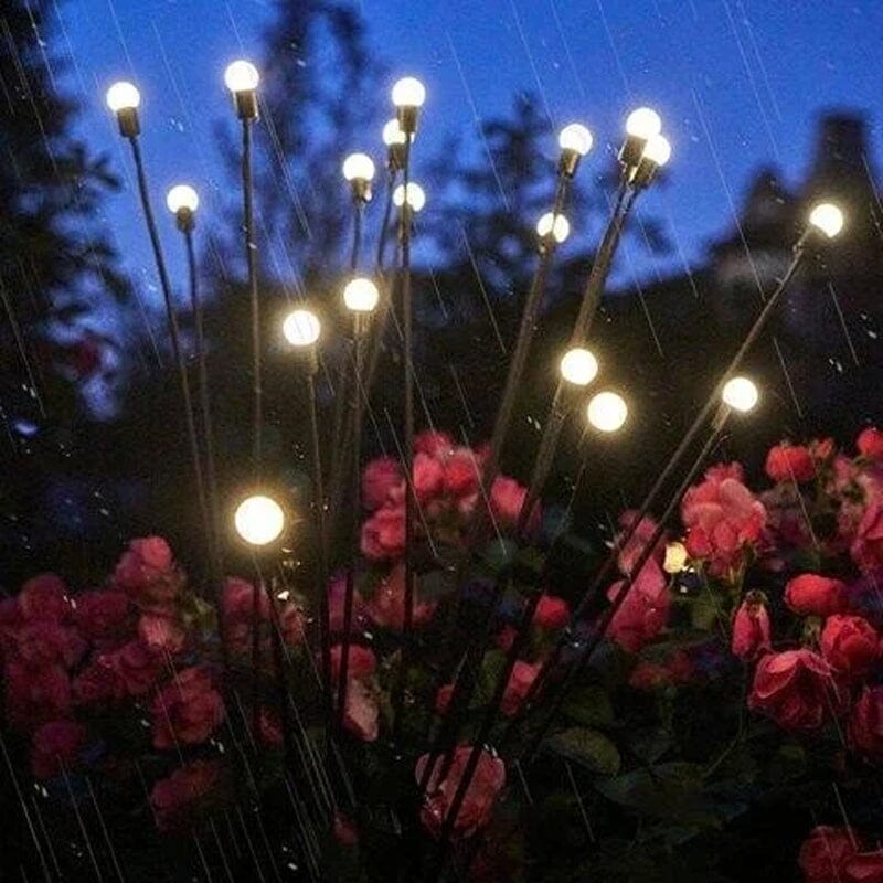 Solar Garden LED Firefly Plug-in Light | Luvikno