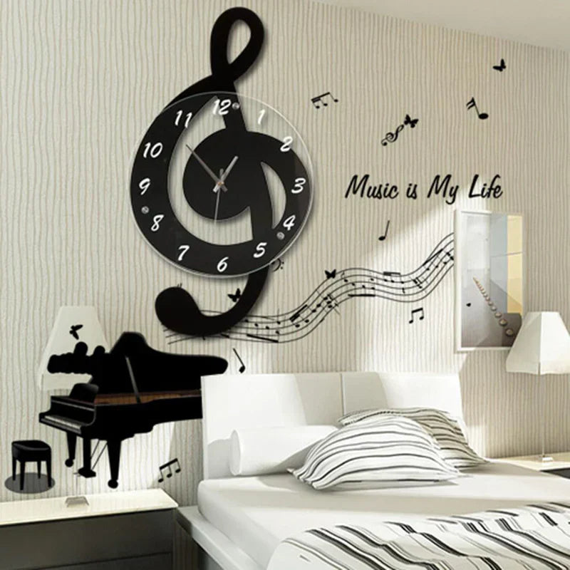 Musikalsk G-klave design for moderne interiør Luvikno