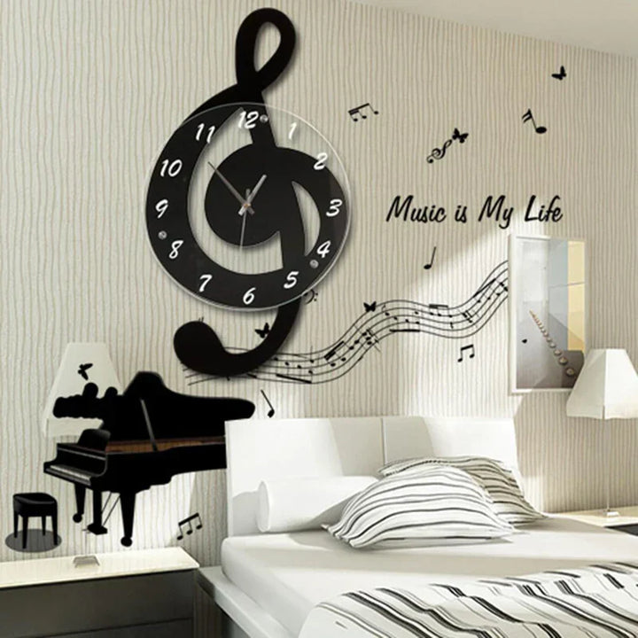 Musikalsk G-klave design for moderne interiør Luvikno