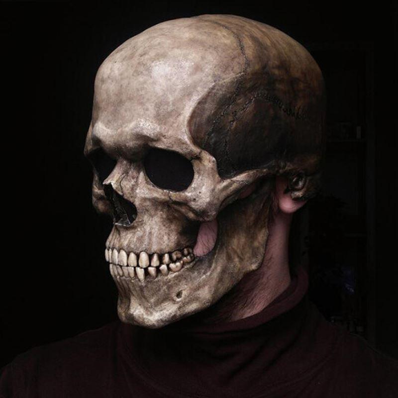 Luvikno | Skeleton Mask - Med denne vil du ha det mest skumle ansiktet i verden!