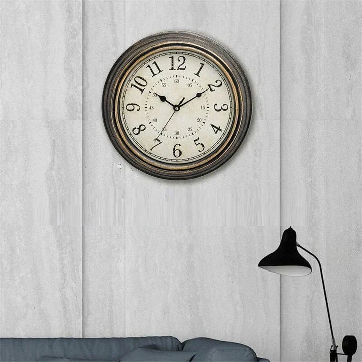 RusticCharm Vintage Veggklokke Luvikno