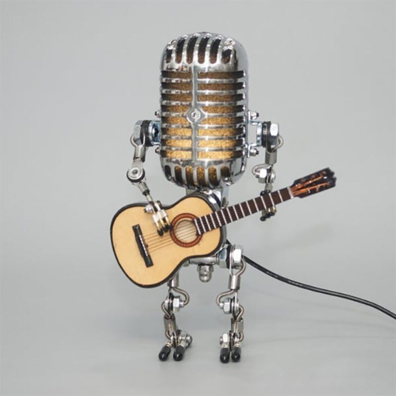 Luvikno | Retro Mikrofon Robot