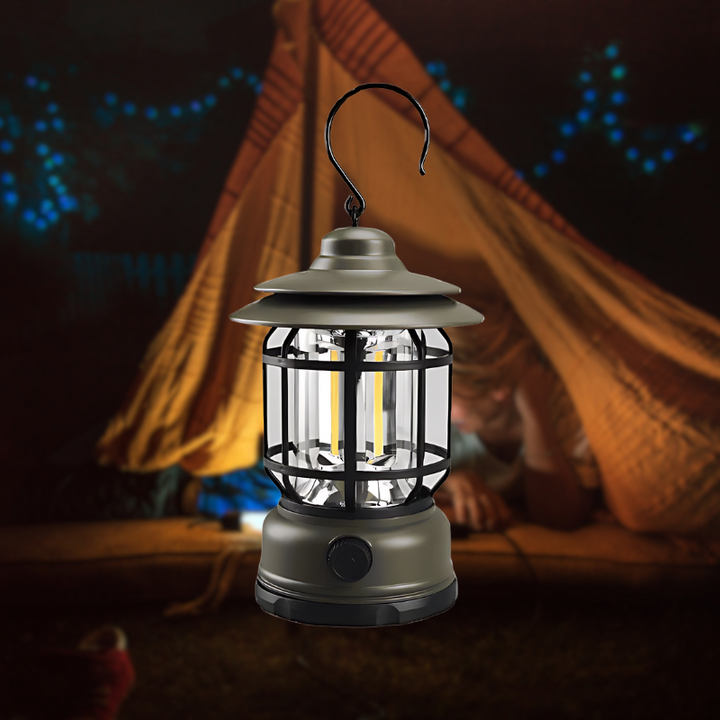 Retro-Style Smart Portable Lampe for Innendørs & Utendørs Bruk Charm | Luvikno