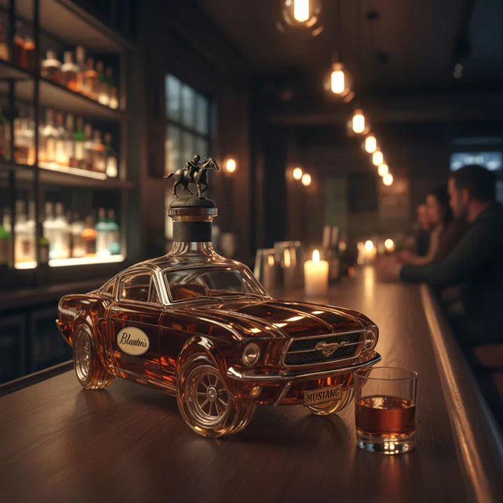 Luvikno | OutlawFlask | Limited Edition Bronco Whiskey Bottle