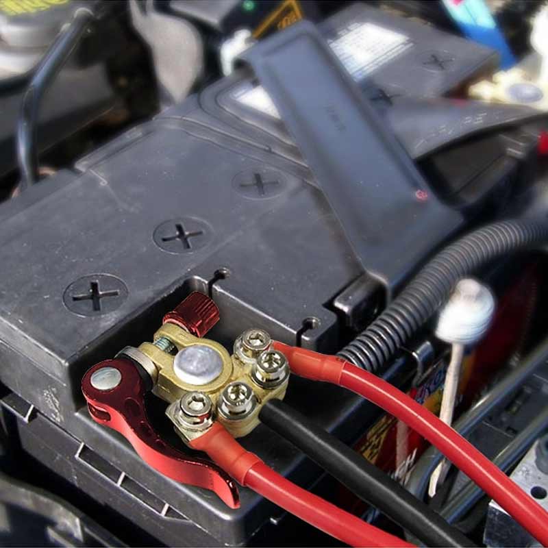 Praktisk batteritilkobling | Luvikno