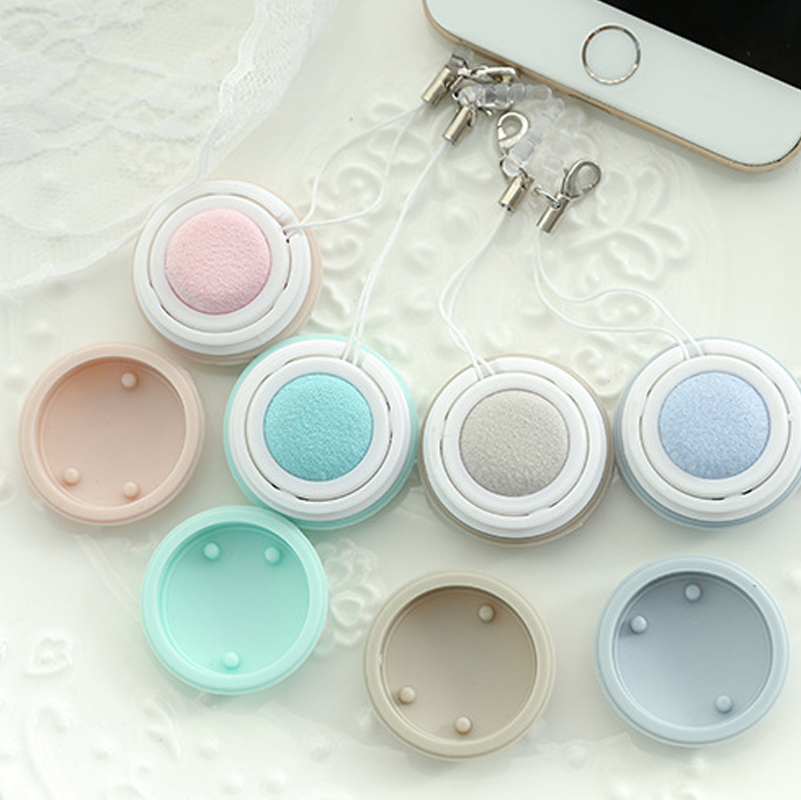Macaron Mobiltelefon Skjermvasker Nøkkelring | Luvikno