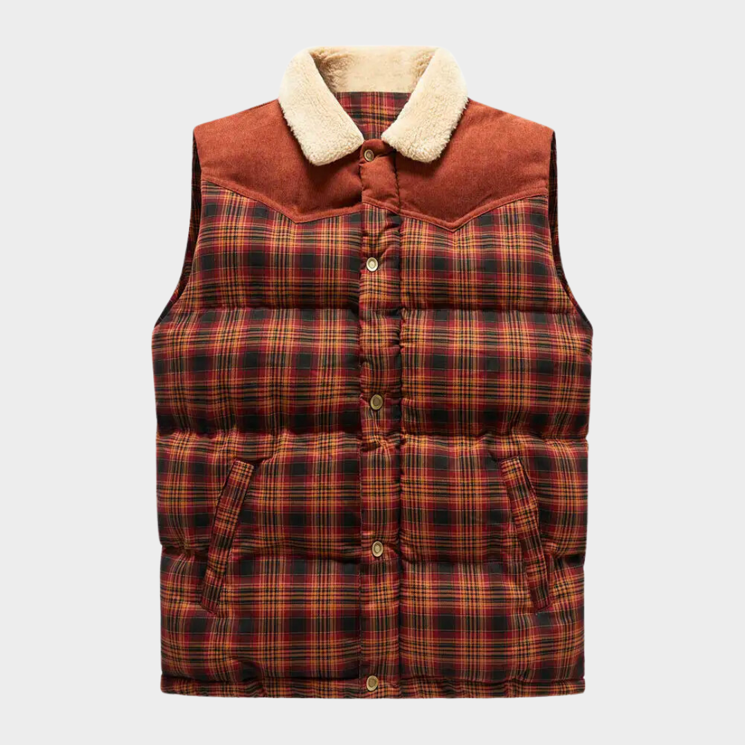 Luvik | Klassisk rutete vest for menn