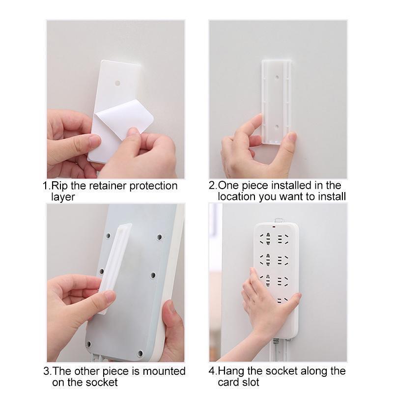 Flyttbar Stikkontakt Holder | Luvikno