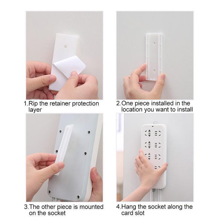 Flyttbar Stikkontakt Holder | Luvikno
