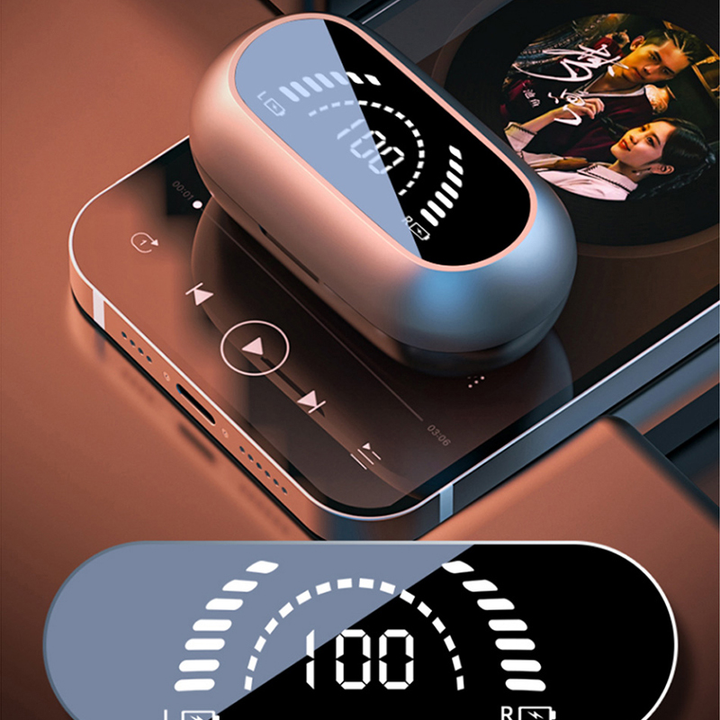 Luvikno | Trådløs Øreklips Bluetooth Headset