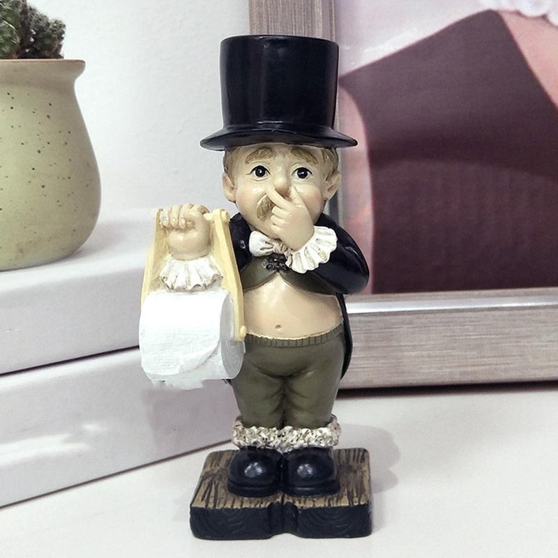 Gentleman papirhåndkleholder dekorasjon | Luvikno