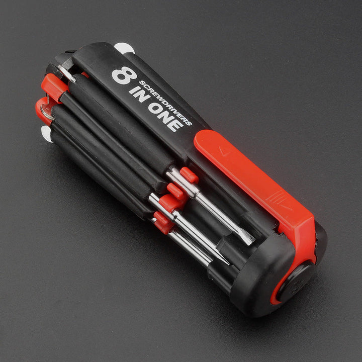 8-i-1-skrutrekker med LED-lommelykt | Luvikno