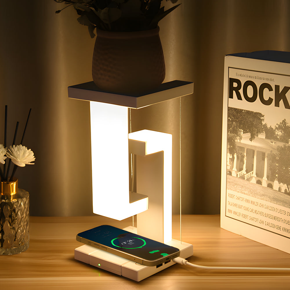 Luvikno | Futuristisk bordlampe med svevende teknologi