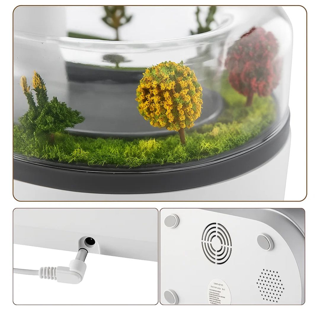 Dry-Air Relief – Stille LED Nattlys – Berolig Hud & Pust – Rolig Avslappende Søvn for Hjem & Soverom Luvikno