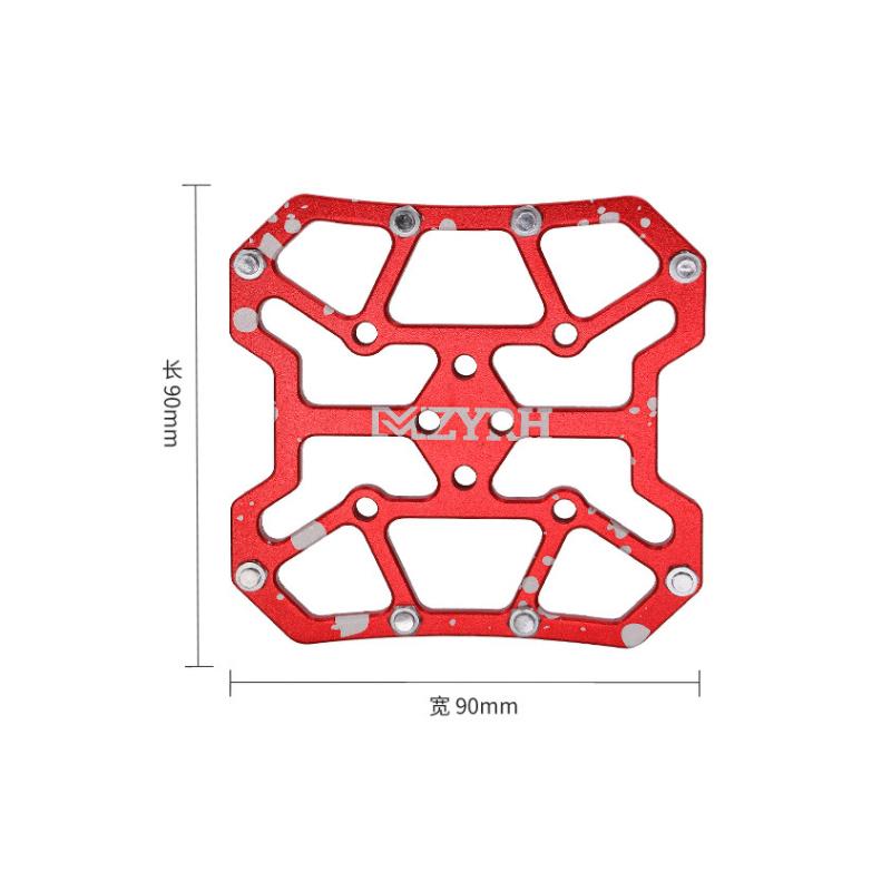 Adapter for Spd Keo sykkelpedal laget av aluminiumlegering (2 stk) | Luvikno