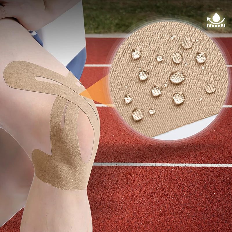 Luvikno | Forhåndskuttet kinesiotape for knær