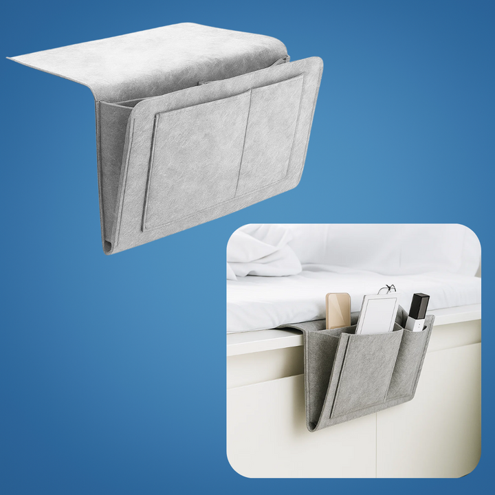 Essentials Within Reach – Tykk Filtdurabelt Materiale – Spar Plass Hold Orden & Nyt Nattkomfort Luvikno