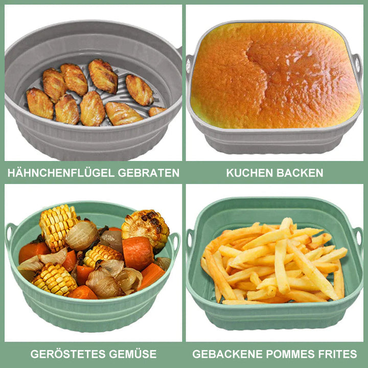Luvikno | Air fryer grill pan laget av silikon