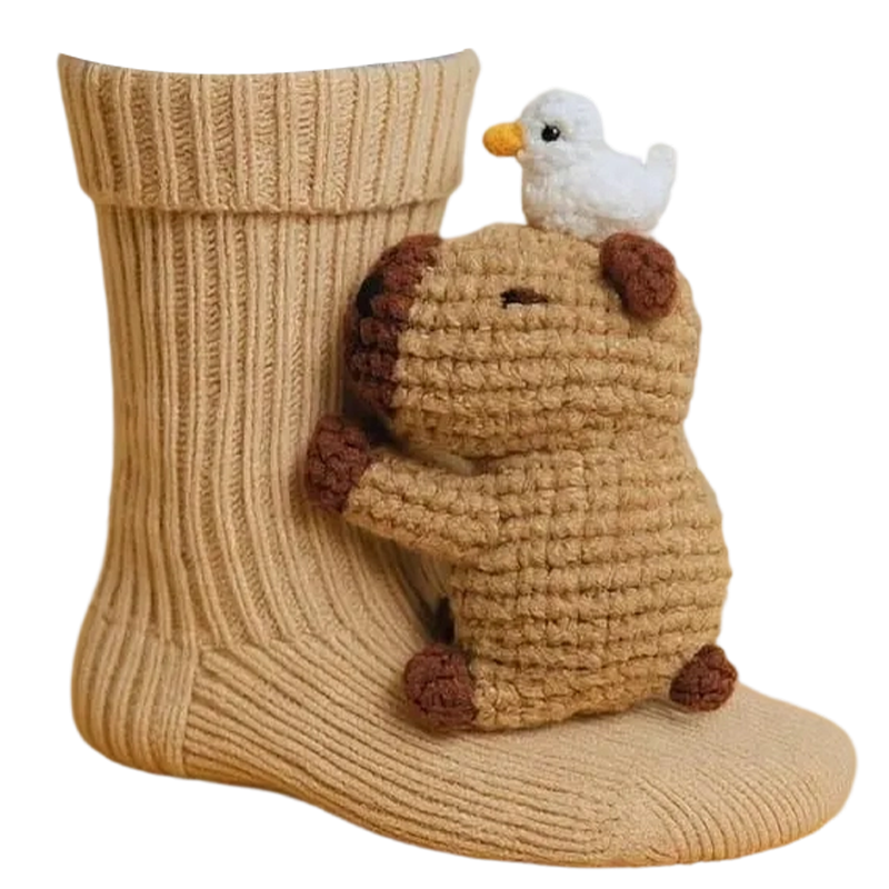 Cozy Grip Anti-Skli Hjemmesokker | Luvikno