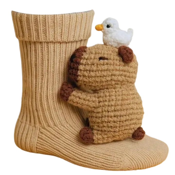 Cozy Grip Anti-Skli Hjemmesokker | Luvikno