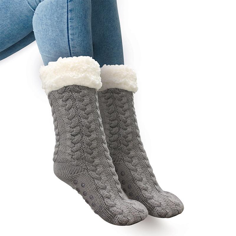 Sokker Vinter Varme Anti-Slip Tykk | luvikno