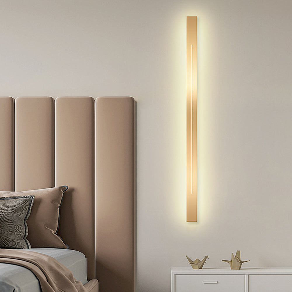Moderne LED Vegglampe - LumièreGold | Luvikno