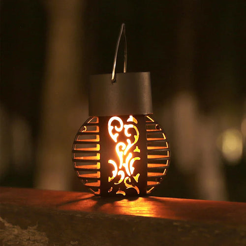 Solar Simulering Flamme Henge Lampe | Luvikno